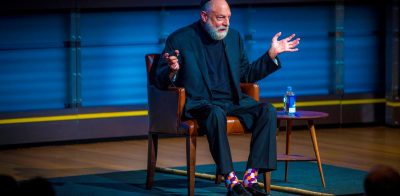 Barry Shore speaking at National Geographic Headquarters