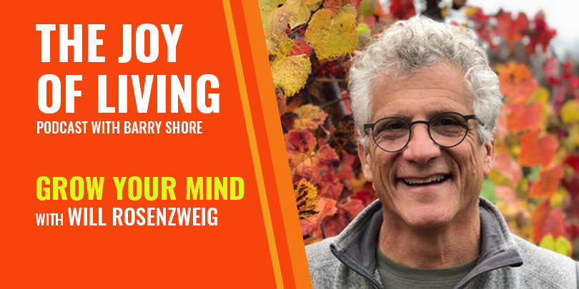 Will Rosenzweig guest on the joy of living radio show
