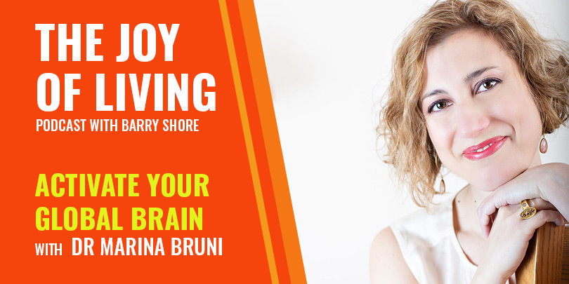 Dr Marina Bruni guest on the joy of living radio show