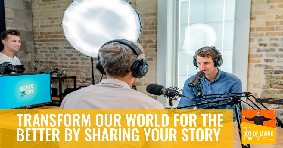 Transform our world for the better by sharing your story through Podcasting