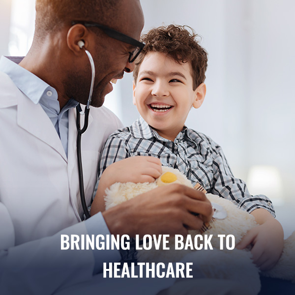 Doctor and kid patient